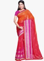 Vishal Multicoloured Embellished Saree