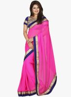 Vishal Pink Printed Saree