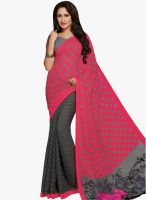 Vishal Pink Printed Saree