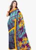 Lookslady_Blue_Printed_Saree_2.jpg