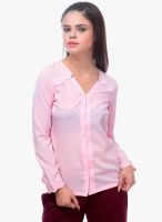 Kaaryah Pink Solid Shirt