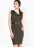 LIPSY Olive Knitted Shift Dress