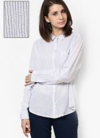 Only Cream Solid Shirt