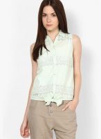 Only Green Casual Wear Shirt