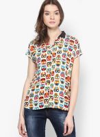 Raindrops Multicoloured Colour Modal Shirt