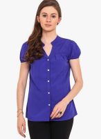 Sweet Lemon Purple Solid Shirt