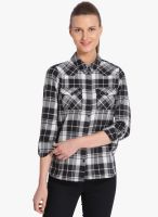 Vero Moda Black Checked Shirt