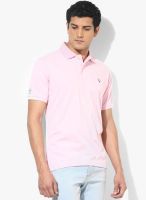 Allen Solly Pink Wimbledon Polo T-Shirt