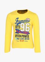 Chalk By Pantaloons Yellow T-Shirt