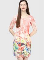Code by Lifestyle Multicoloured Printed Shift Dress