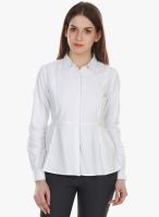 Colors Couture White Solid Shirt