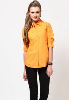 FREECULTR Full Sleeve Orange Shirt