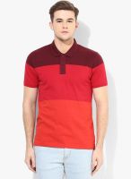 Fame Forever By Lifestyle Red Polo T-Shirt