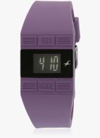 Fastrack 68004Pp02j Purple/Black Digital Watch