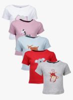 Gkiidz Pack Of Multicoloured T-Shirts