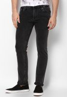 Jack & Jones Black Slim Fit Jeans (Tim)