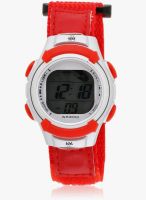 KOOL KIDZ DMF-023 H-RD Red/Grey Digital Watch