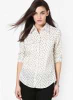 Mojo Classic Cotton Shirt In Cactus Print