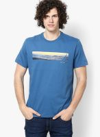 Nautica Blue Crew Neck T Shirt