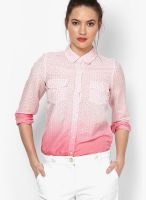 Nautica Strawberry Pink Long Sleeve Shirt