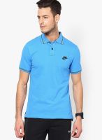 Nike As Gs Slim Blue Polo T-Shirt