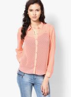 Only Coral Full Sleeves Shirt