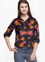 Oxolloxo Black Printed Shirt