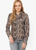 Oxolloxo Black Printed Shirt