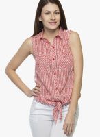 Oxolloxo Red Printed Shirt