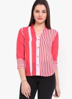 Palette Red Solid Shirt
