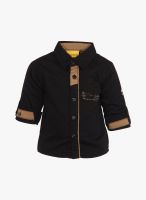 Playdate Black Casual Shirt