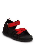 Puma Techno Jr Ind Red Floaters