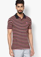 Quiksilver Multicoloured Colored Striped Polo T-Shirts