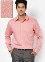 Raymond Pink Regular Fit Formal Shirt