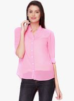 Rigo Pink Solid Shirt