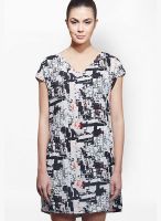 Sisley Multicoloured Printed Dress