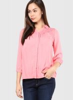 Vero Moda Pink Solid Shirt