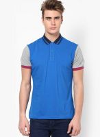 Wills Lifestyle Blue Polo T-Shirt