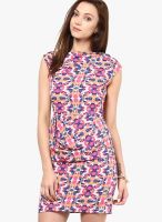 Zink London Multicoloured Printed Shift Dress