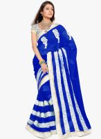 Aesha Royal Blue Embellished Saree