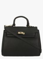 Alvaro Castagnino Black Polyurethane (Pu) Handbag