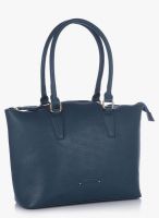 Caprese Edna Large Blue Tote Bag