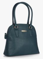 Caprese Edna Medium Blue Satchel Bag