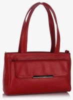 Caprese Kristy Small Crimson Tote Bag