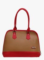 FOSTELO Beige Polyurethane (Pu) Handbag