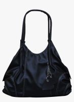 FOSTELO Black Polyurethane (Pu) Handbag