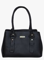 FOSTELO Black Polyurethane (Pu) Handbag