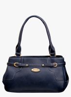 FOSTELO Blue Polyurethane (Pu) Handbag