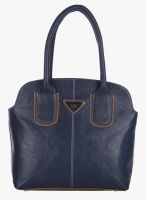 FOSTELO Blue Polyurethane (Pu) Handbag