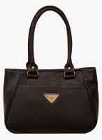 FOSTELO Brown Polyurethane (Pu) Handbag